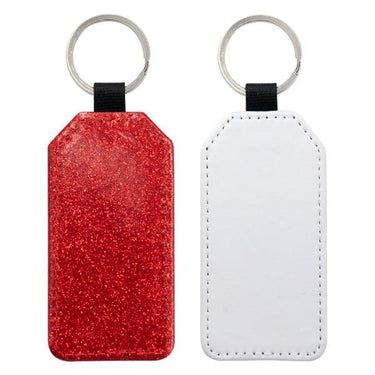 Llavero de piel Glitter